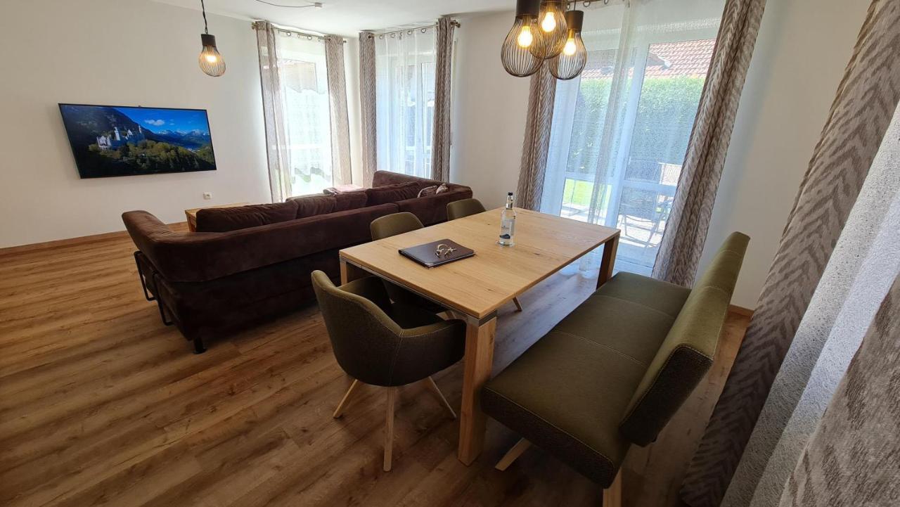 Alpina Sonnen-Appartements Fuessen Incl Xl-Sonnen-Terrasse & Koenigscard المظهر الخارجي الصورة